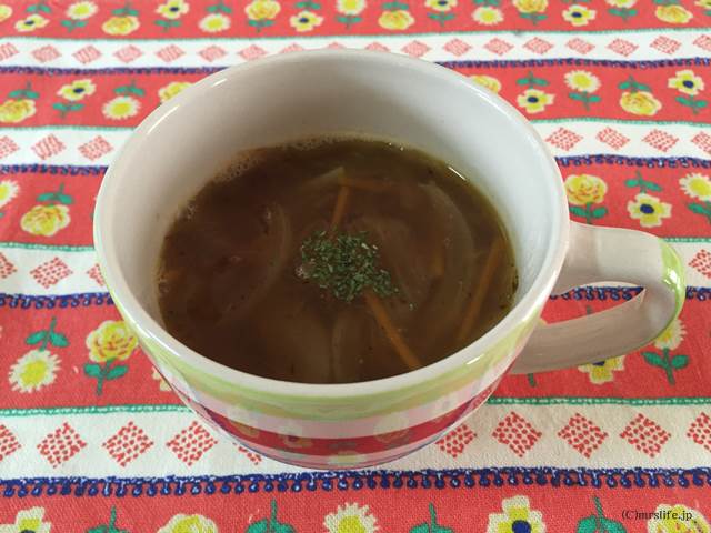 焦がし玉ねぎのスープ