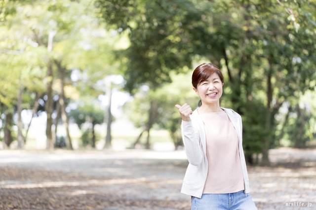 元気な女性