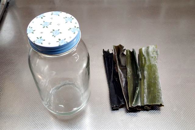 コンブ酵母の材料
